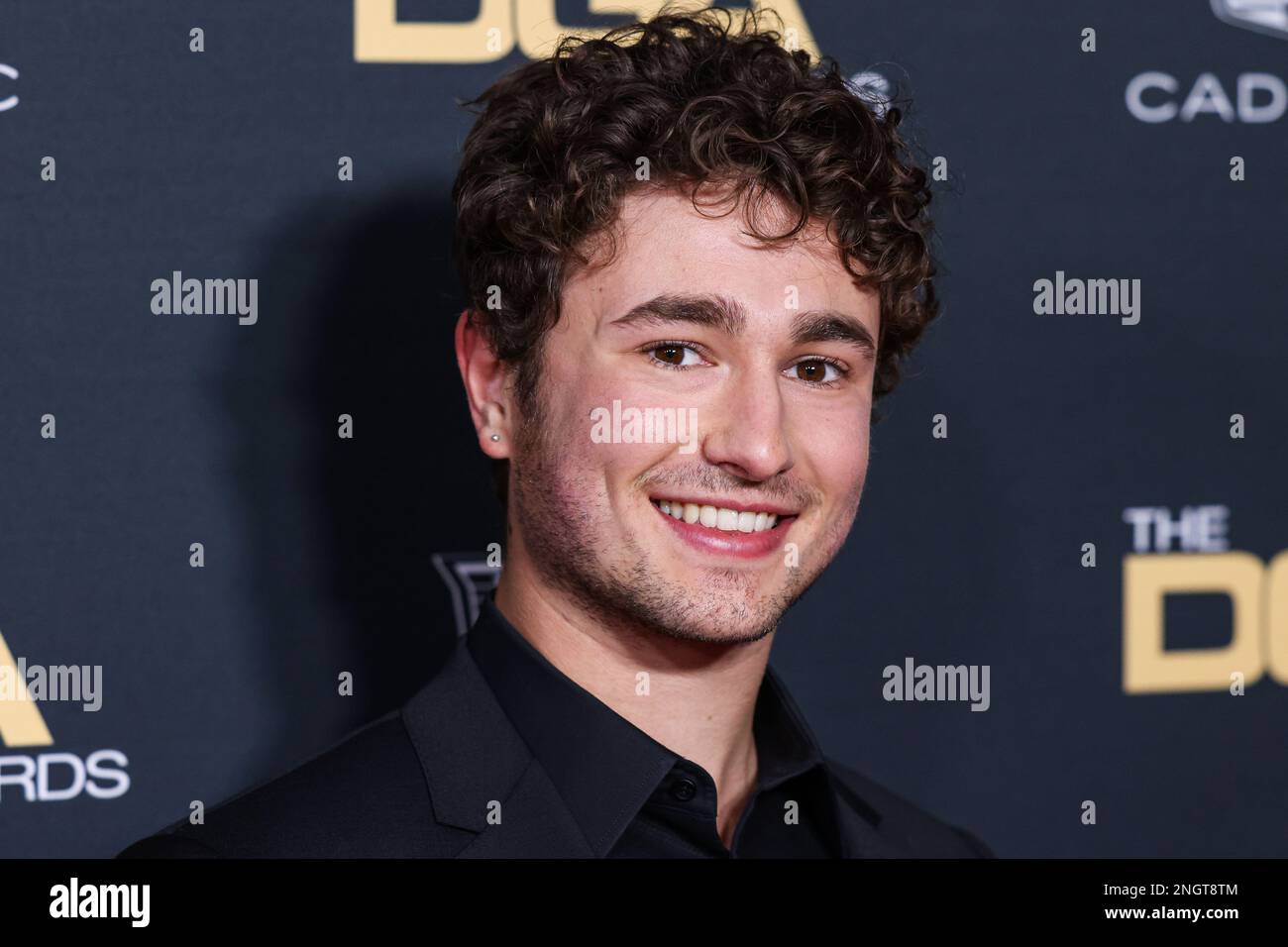 Beverly Hills, États-Unis. 18th févr. 2023. BEVERLY HILLS, LOS ANGELES, CALIFORNIE, États-Unis - FÉVRIER 18 : Gabriel LaBelle arrive aux prix annuels 75th de la Guilde des directeurs d'Amérique (DGA) qui se tiennent à l'hôtel Beverly Hilton on 18 février 2023 à Beverly Hills, Los Angeles, Californie, États-Unis. (Photo de Xavier Collin/image Press Agency) Credit: Image Press Agency/Alay Live News Banque D'Images