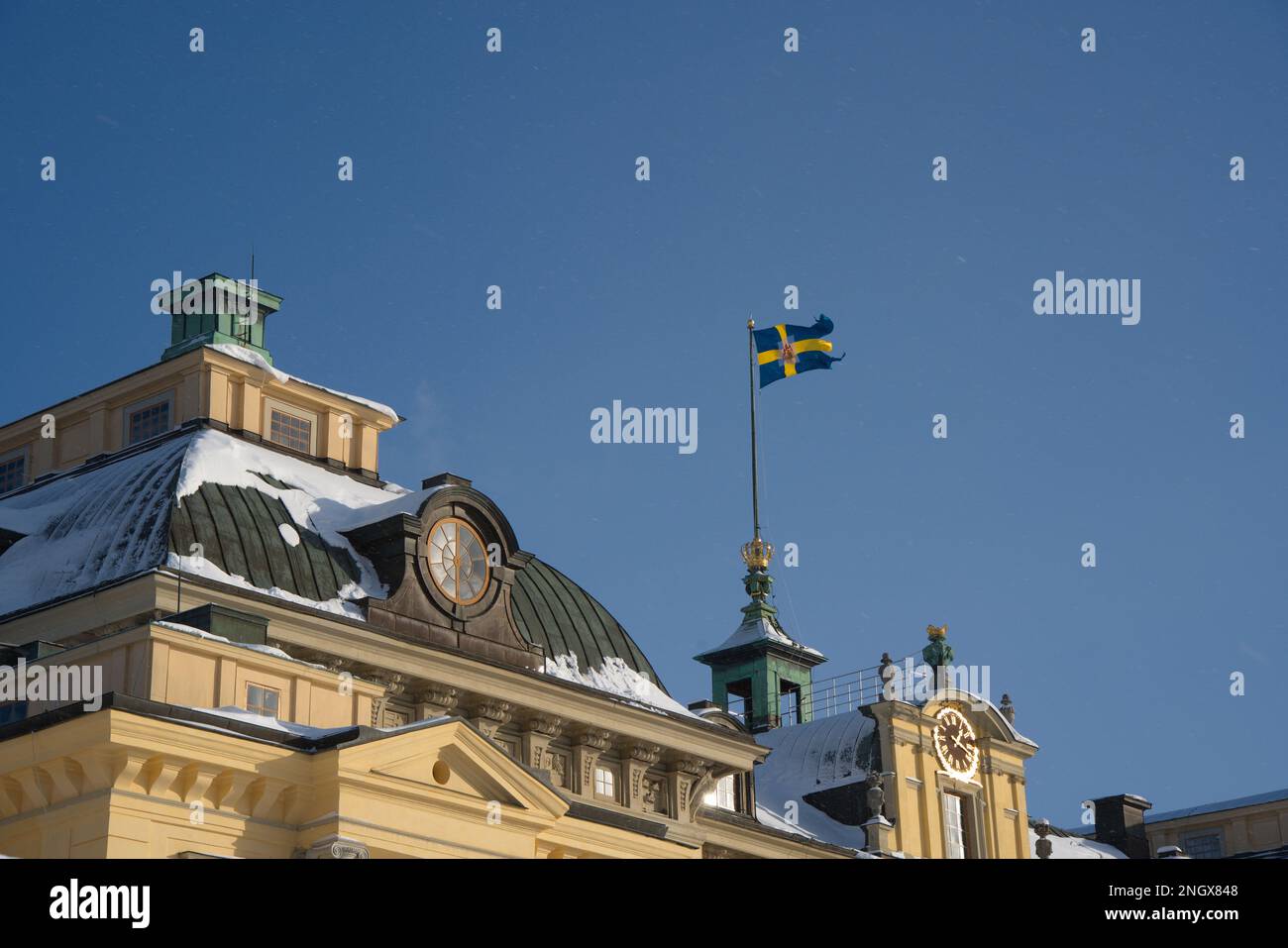 Château de Drottningholm Stockholm Banque D'Images