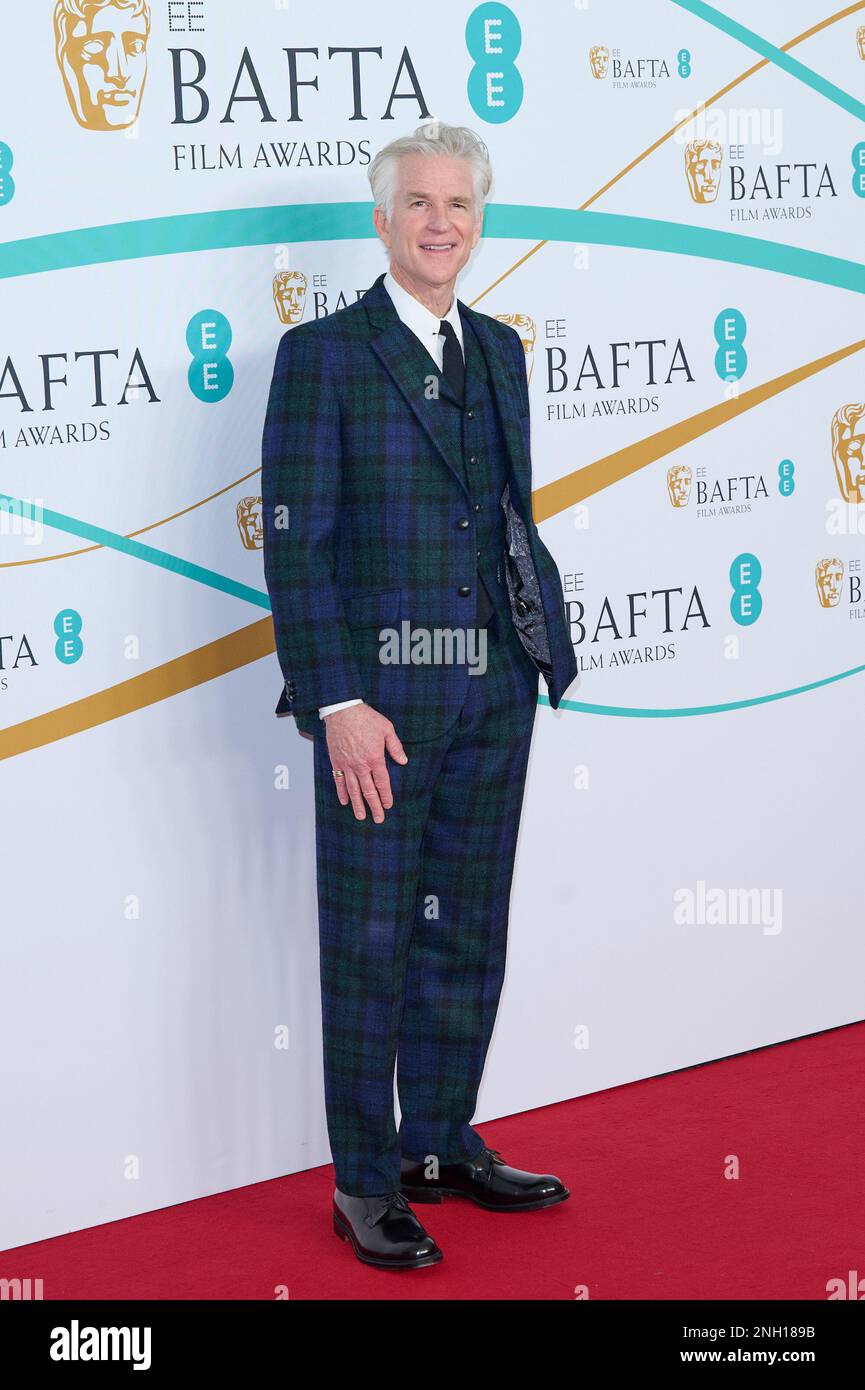 Londres, Royaume-Uni . 19 février 2023 . Matthew Modine sur le tapis rouge des Prix du film 76th de l'EE BAFTA 2023 qui se tiennent au Royal Festival Hall. Crédit: Ala Banque D'Images
