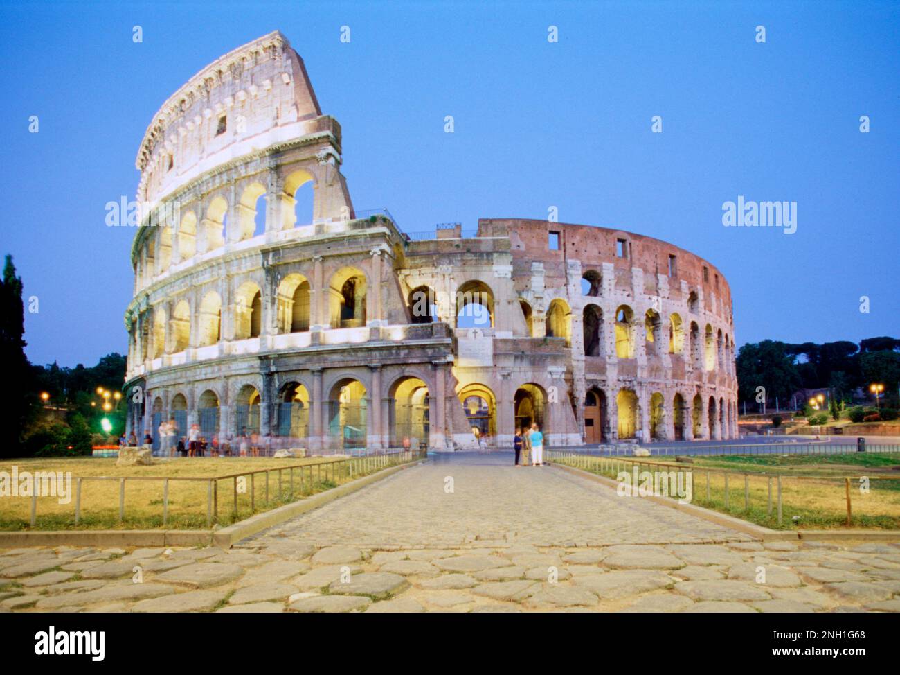 Colisée de Rome italie Banque D'Images