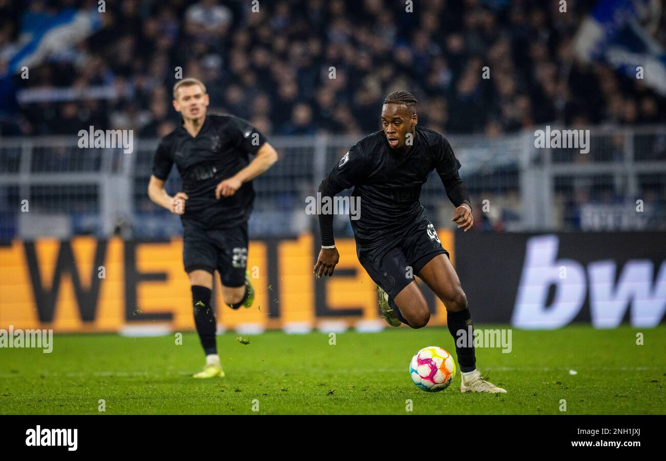 Dortmund, Allemagne. 19th Févr. 2023. Jamie Bynoe-Gittens (BVB ...