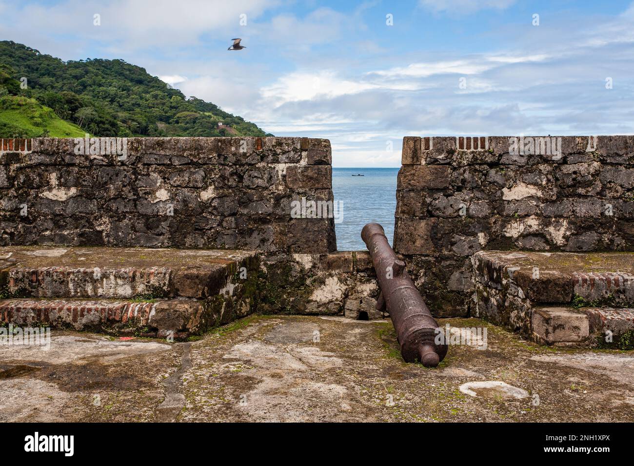 Fort San Geronimo, construit en 1664 et reconstruit en 1739. La baie de