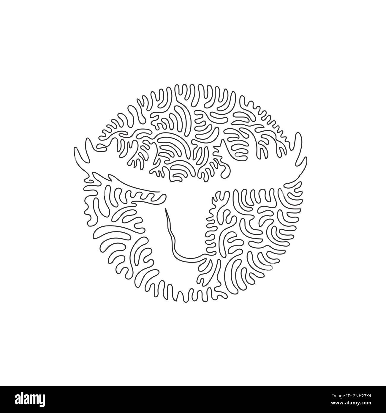 Un seul dessin d'une ligne de beaux bois orignal art abstrait Ligne continue dessin graphique dessin vectoriel illustration de l'adorable orignal pour l'icône Illustration de Vecteur Un seul dessin d'une ligne de beaux bois orignal art abstrait Ligne continue dessin graphique dessin vectoriel illustration de l'adorable orignal pour l'icône Illustration de Vecteur