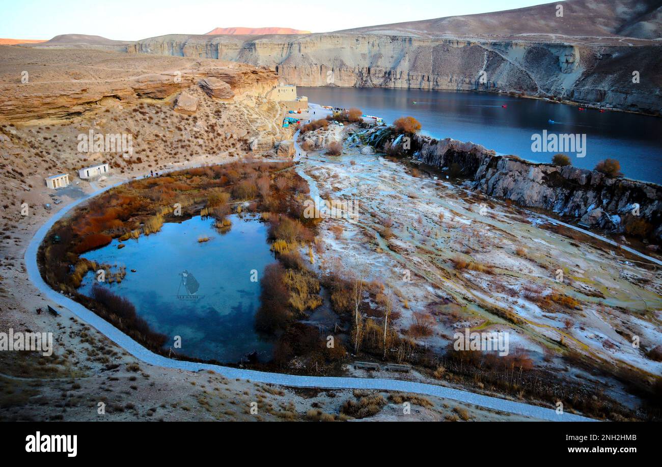 Parc national de Bandamir dans la province de Bamyan, en Afghanistan Banque D'Images