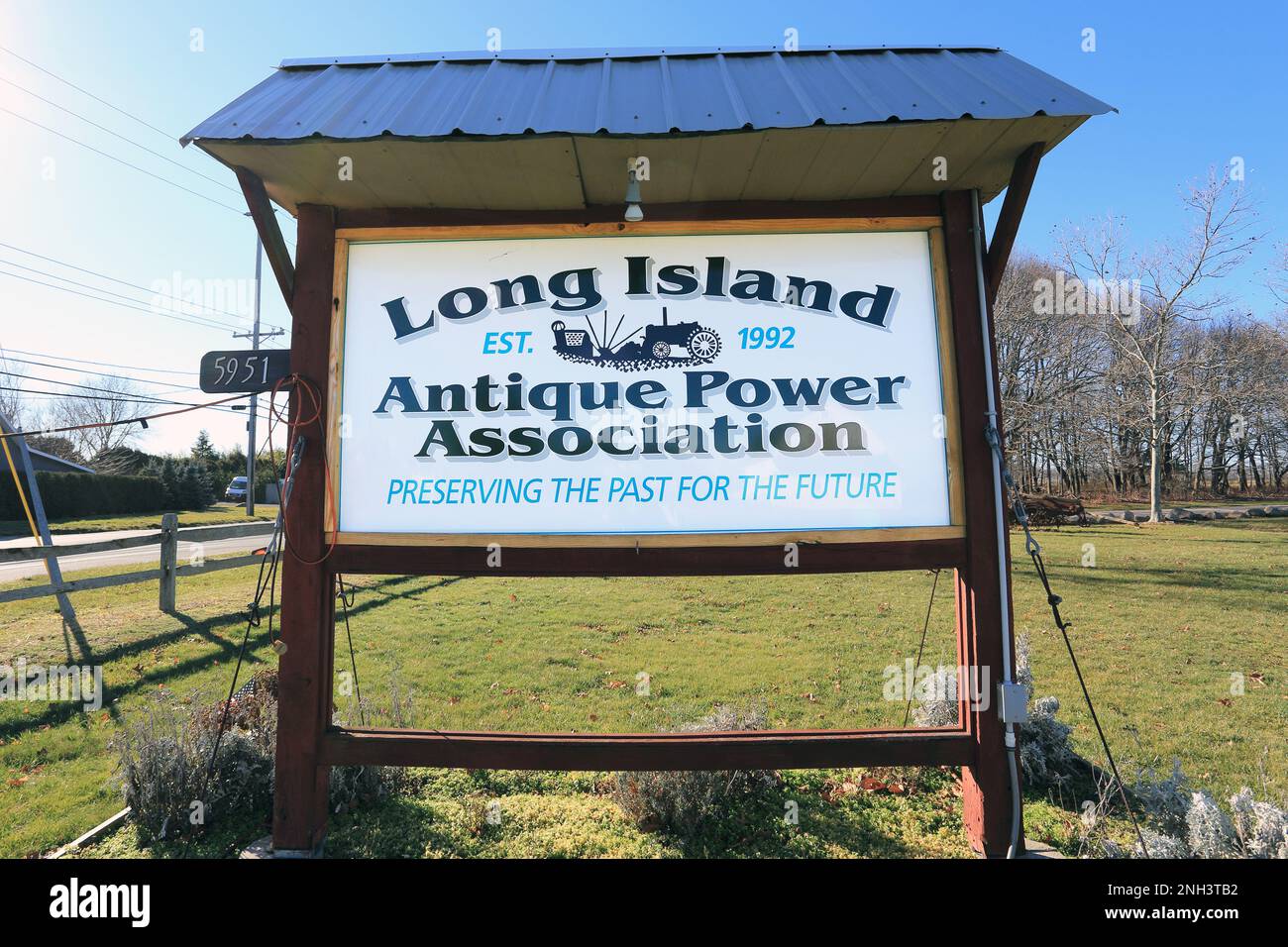 Long Island Antique Power Association Riverhead long Island New York Banque D'Images