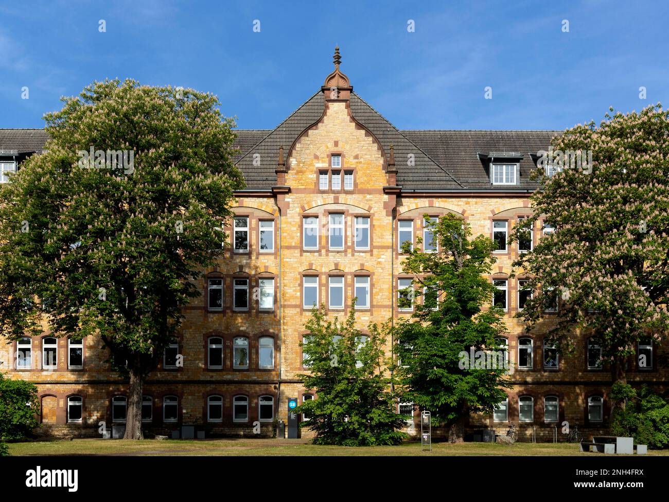 Université des sciences appliquées Osnabrueck, Campus Westerberg, ancienne caserne de Metz, Faculté d'ingénierie et d'informatique, salle d'assemblée Banque D'Images