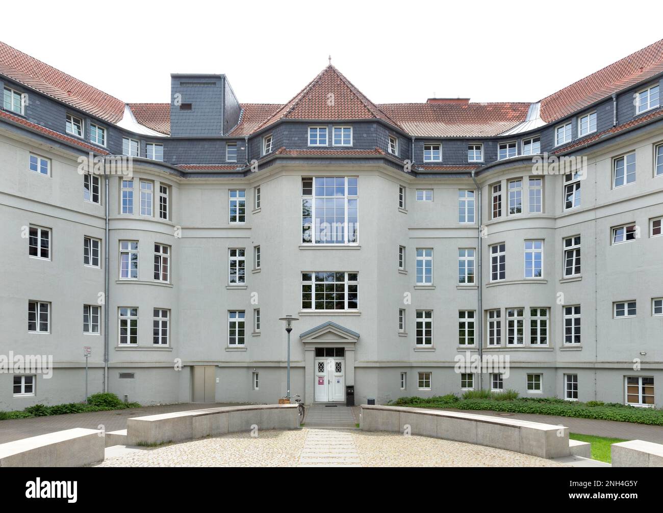 Osnabrueck Université des sciences appliquées, Institut de musique, ancienne clinique gynécologique et école professionnelle pour les sages-femmes, Osnabrueck, Basse Banque D'Images