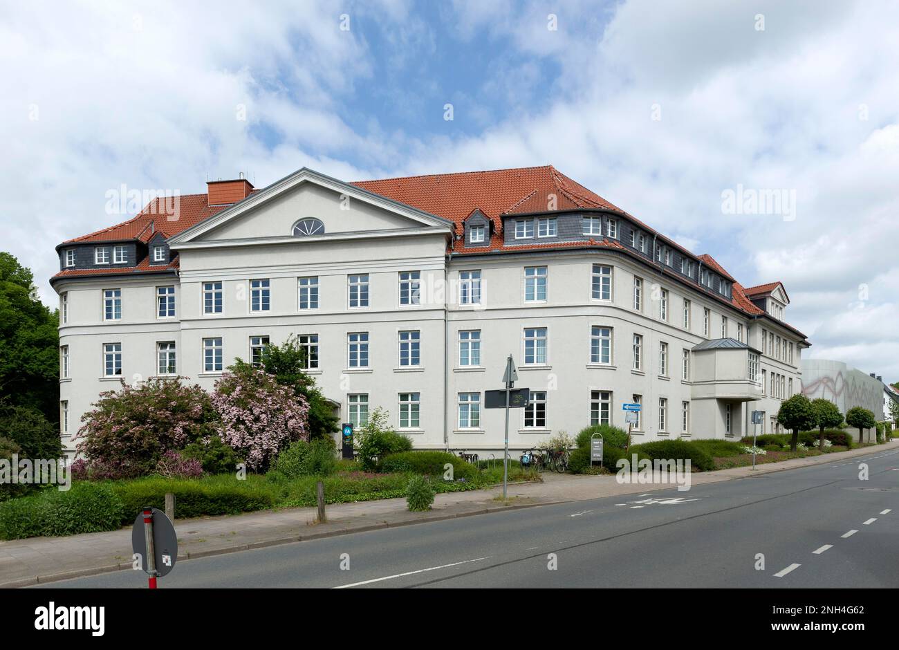 Osnabrueck Université des sciences appliquées, Institut de musique, ancienne clinique gynécologique et école professionnelle pour les sages-femmes, Osnabrueck, Basse Banque D'Images