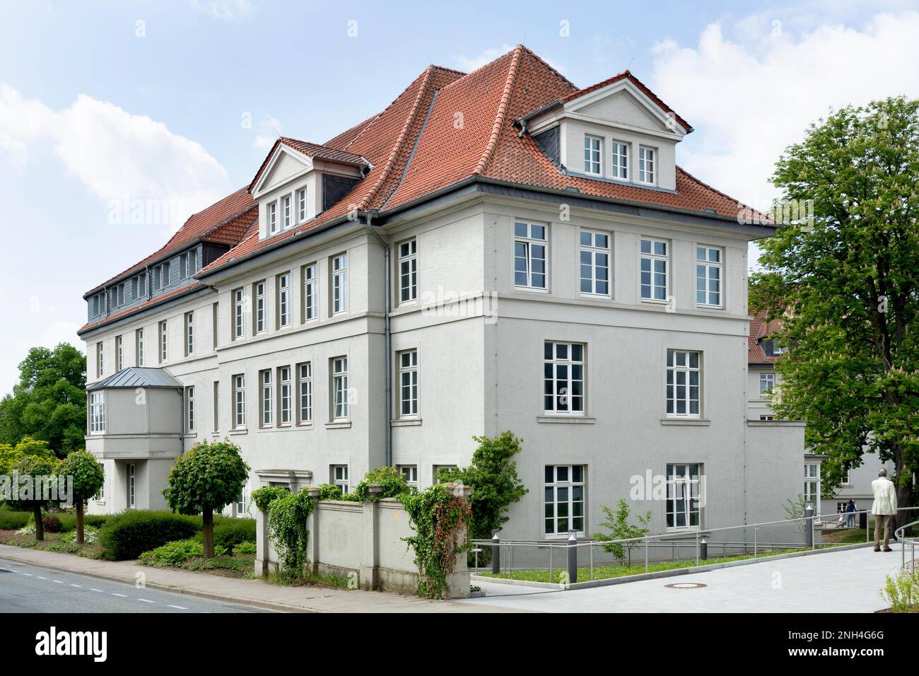 Osnabrueck Université des sciences appliquées, Institut de musique, ancienne clinique gynécologique et école professionnelle pour les sages-femmes, Osnabrueck, Basse Banque D'Images