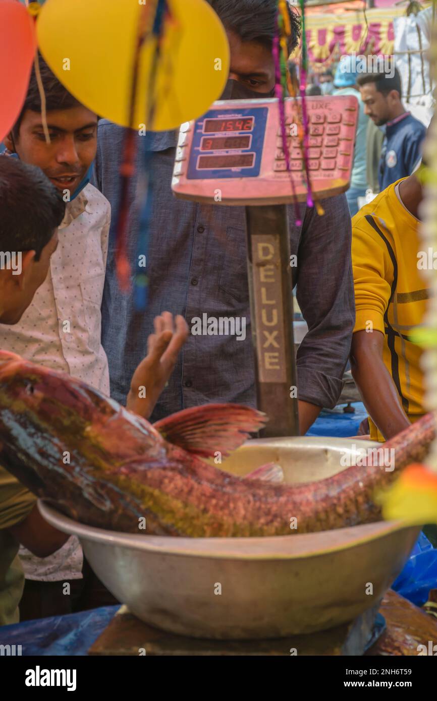 Foire de Poradaha Bangladesh Foire locale Banque D'Images