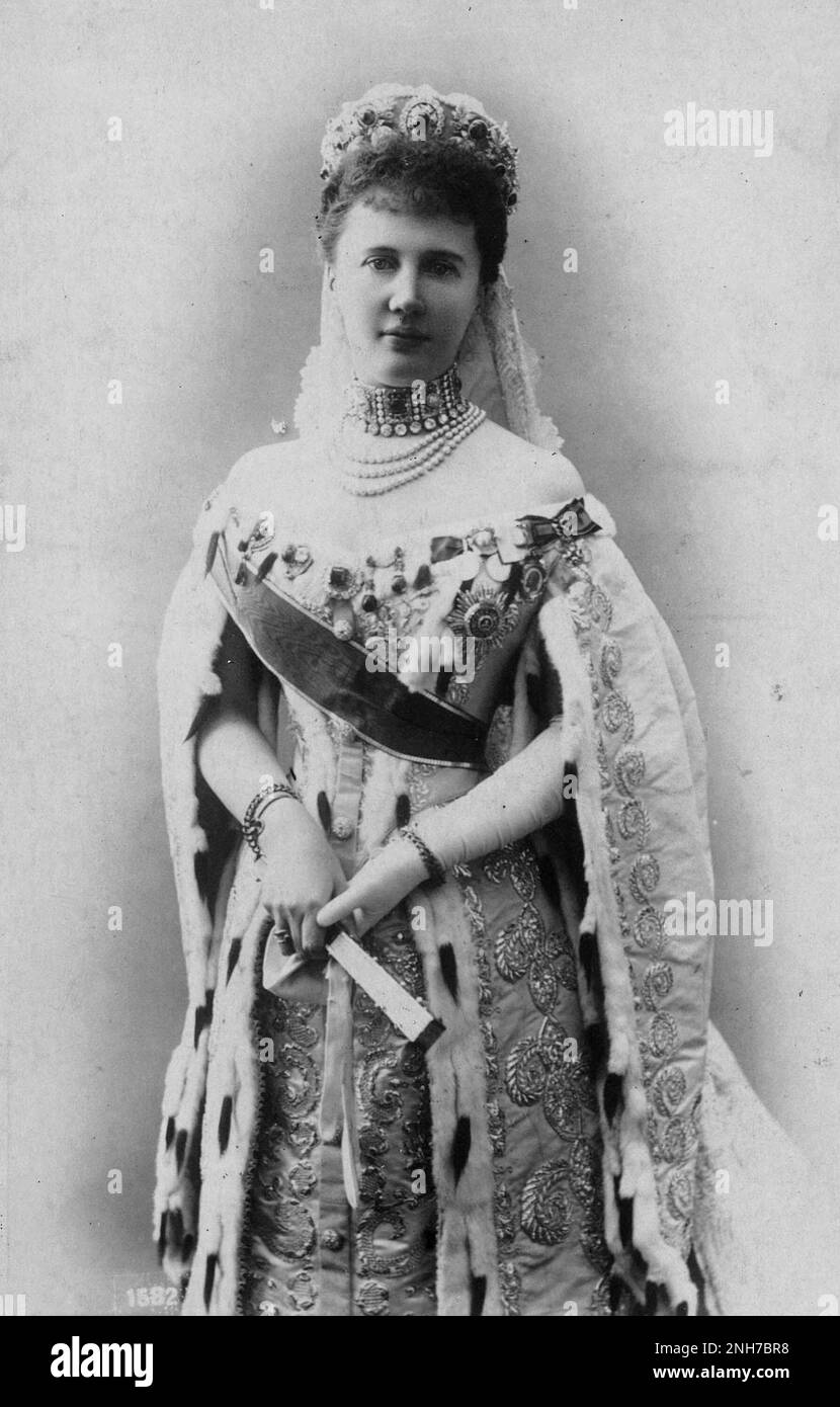 Grand duchesse Elizaveta Mavrikievna (Elisabeth de Saxe-Altenburg) Banque D'Images