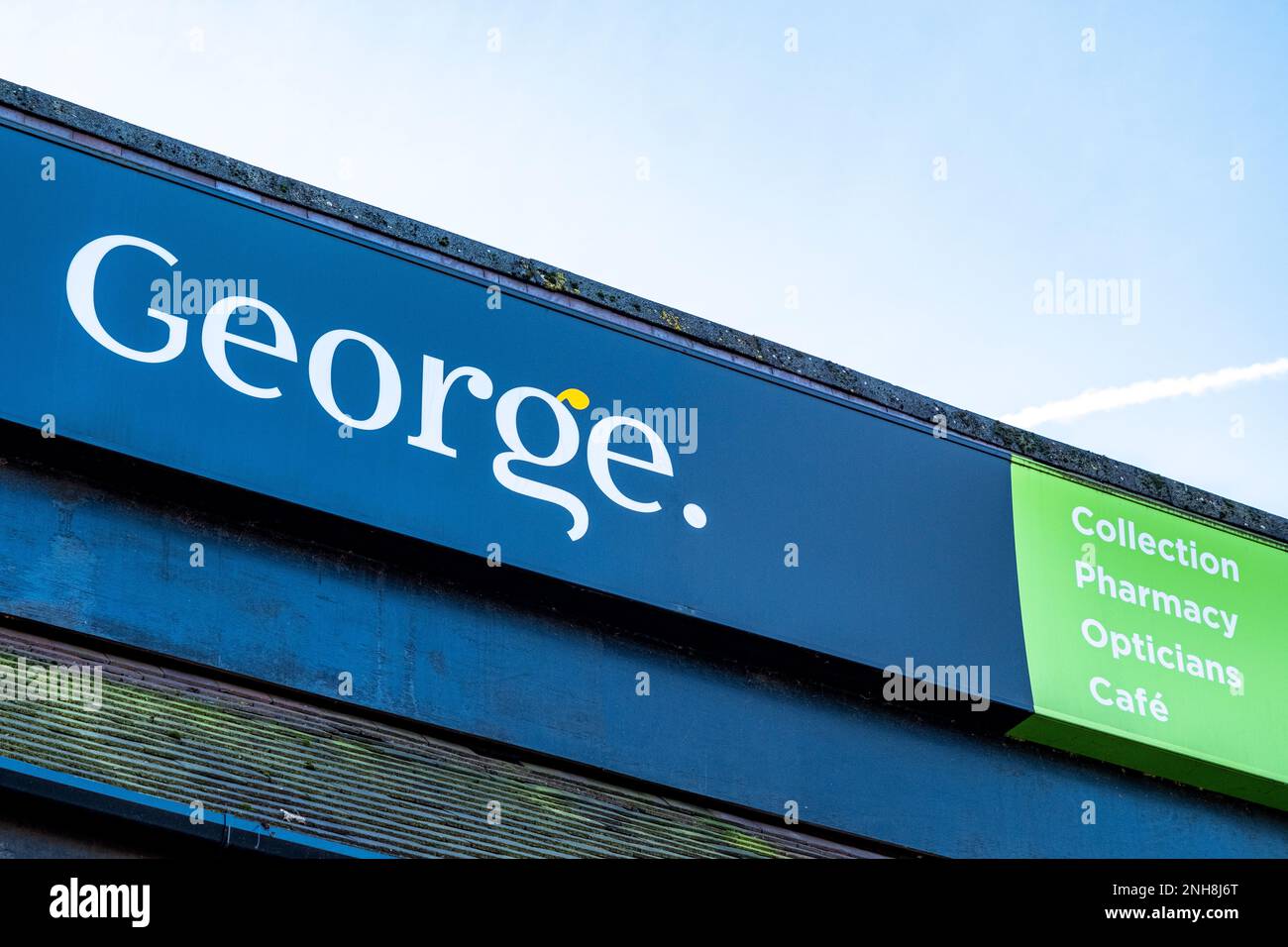 Panneau de vêtements George, membre d'Asda UK Banque D'Images