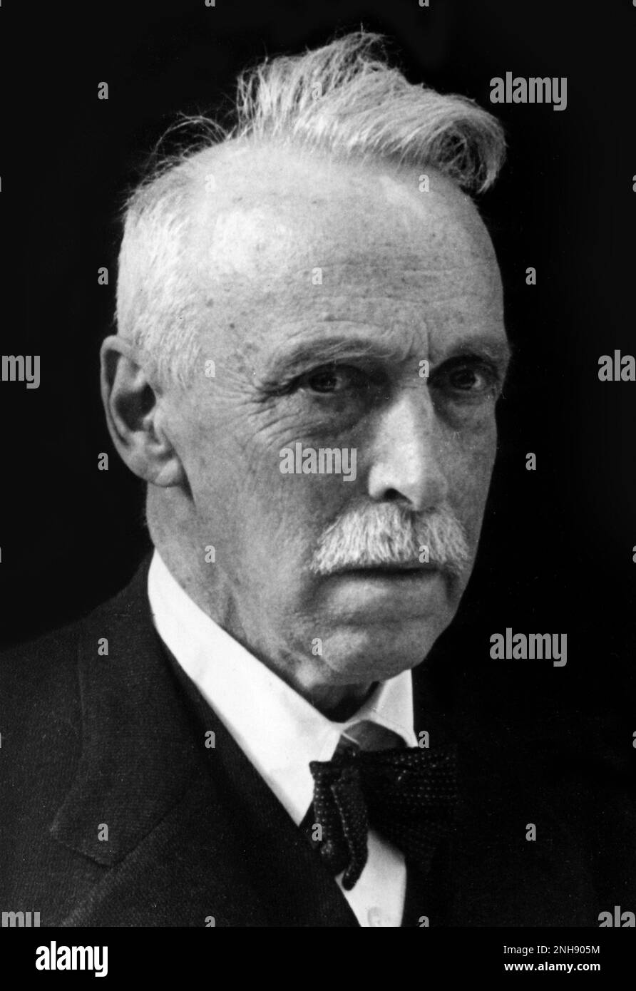 Ejnar Hertzsprung (1873-1967) était un chimiste et astronome danois. Banque D'Images