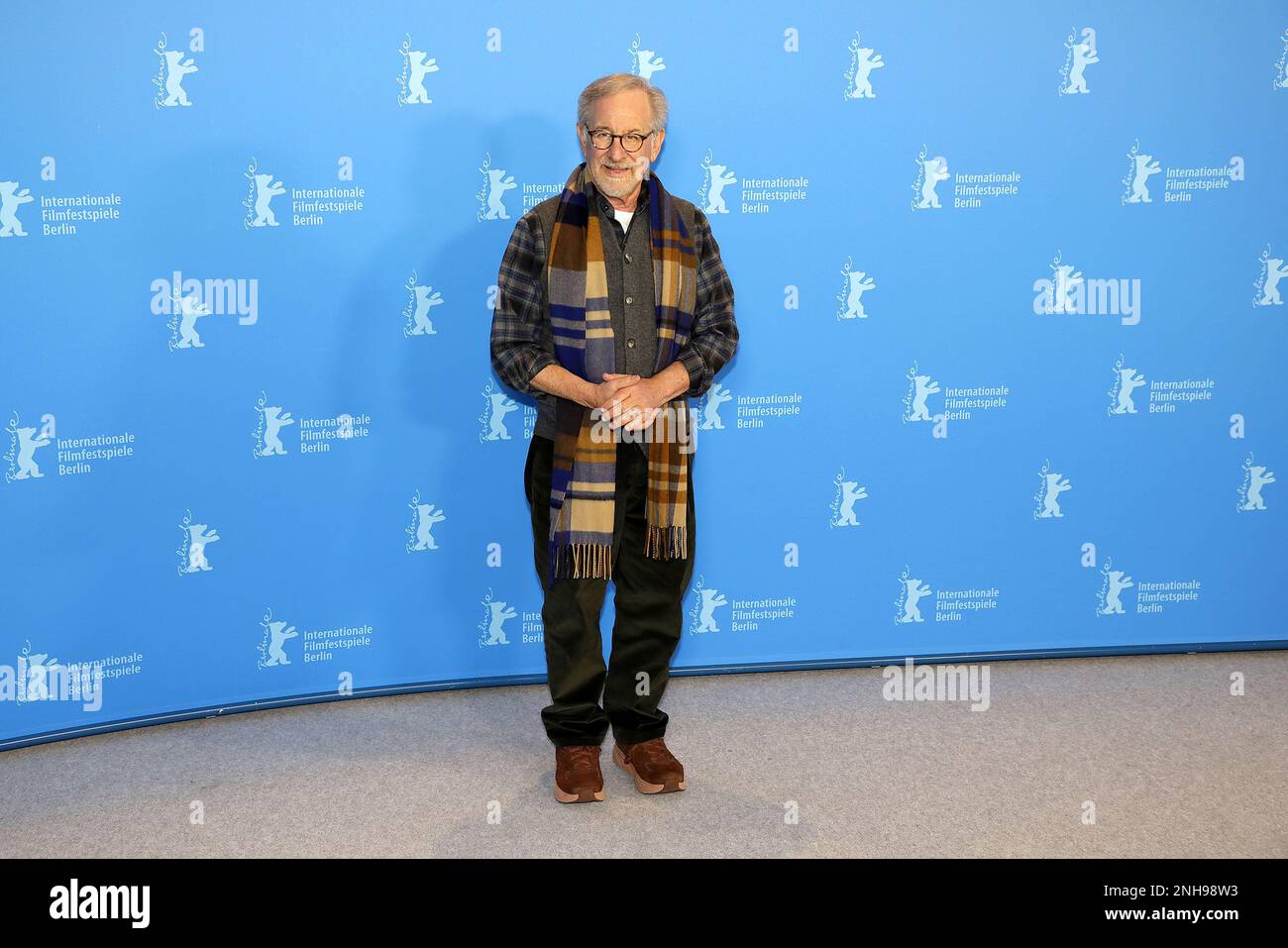 LE réalisateur, producteur et scénariste AMÉRICAIN Steven Spielberg pose lors d'un appel photo pour le film "les Fabelmans", présenté comme „Homage“ au Grand Hyatt H. Banque D'Images