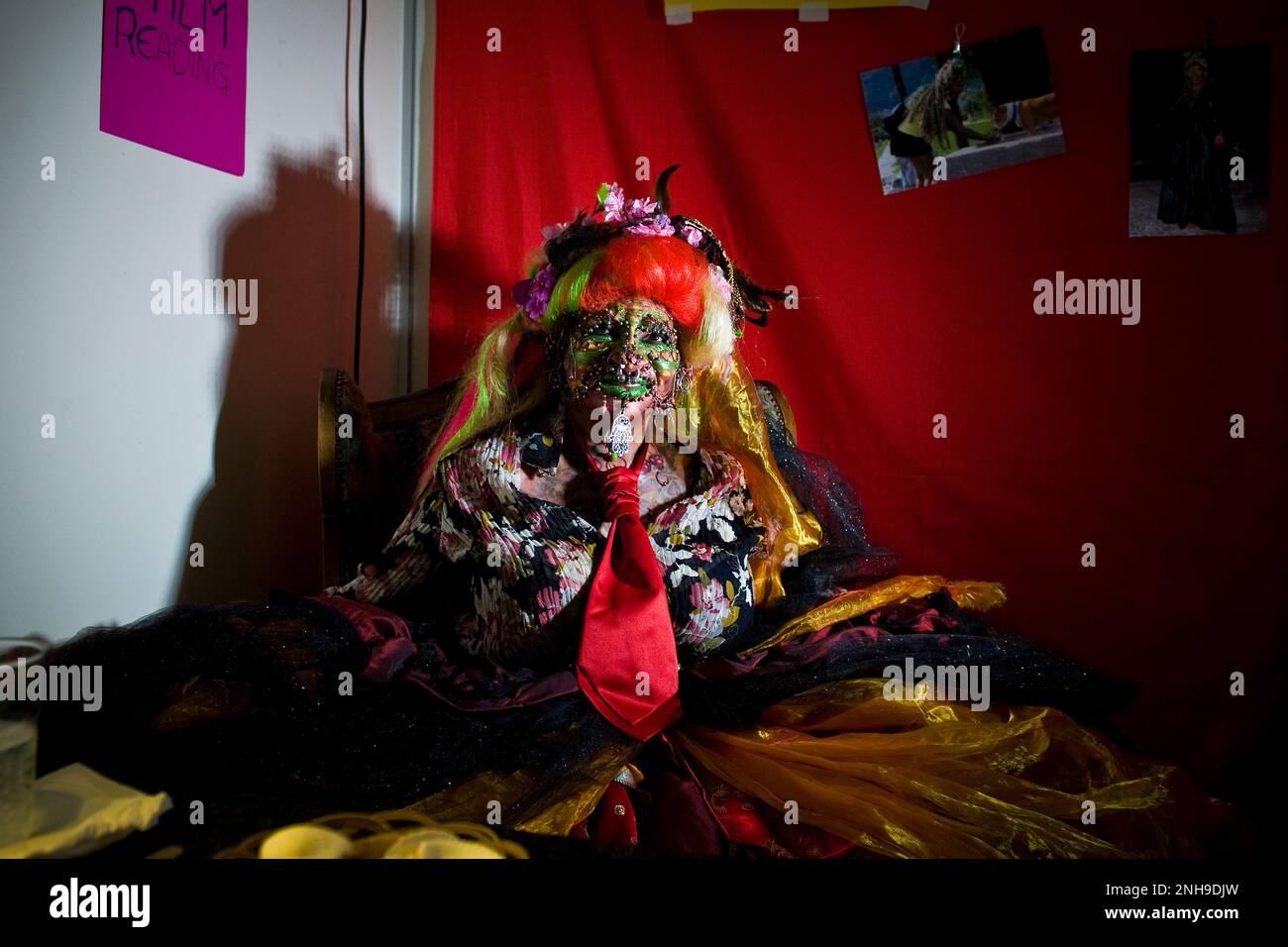 La Suisse, Lugano, Elaine Davidson Banque D'Images