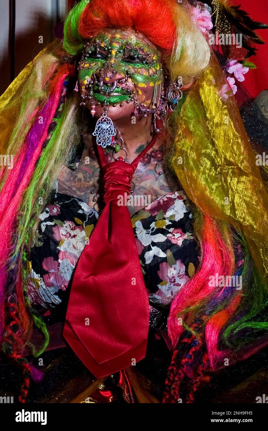 La Suisse, Lugano, Elaine Davidson Banque D'Images