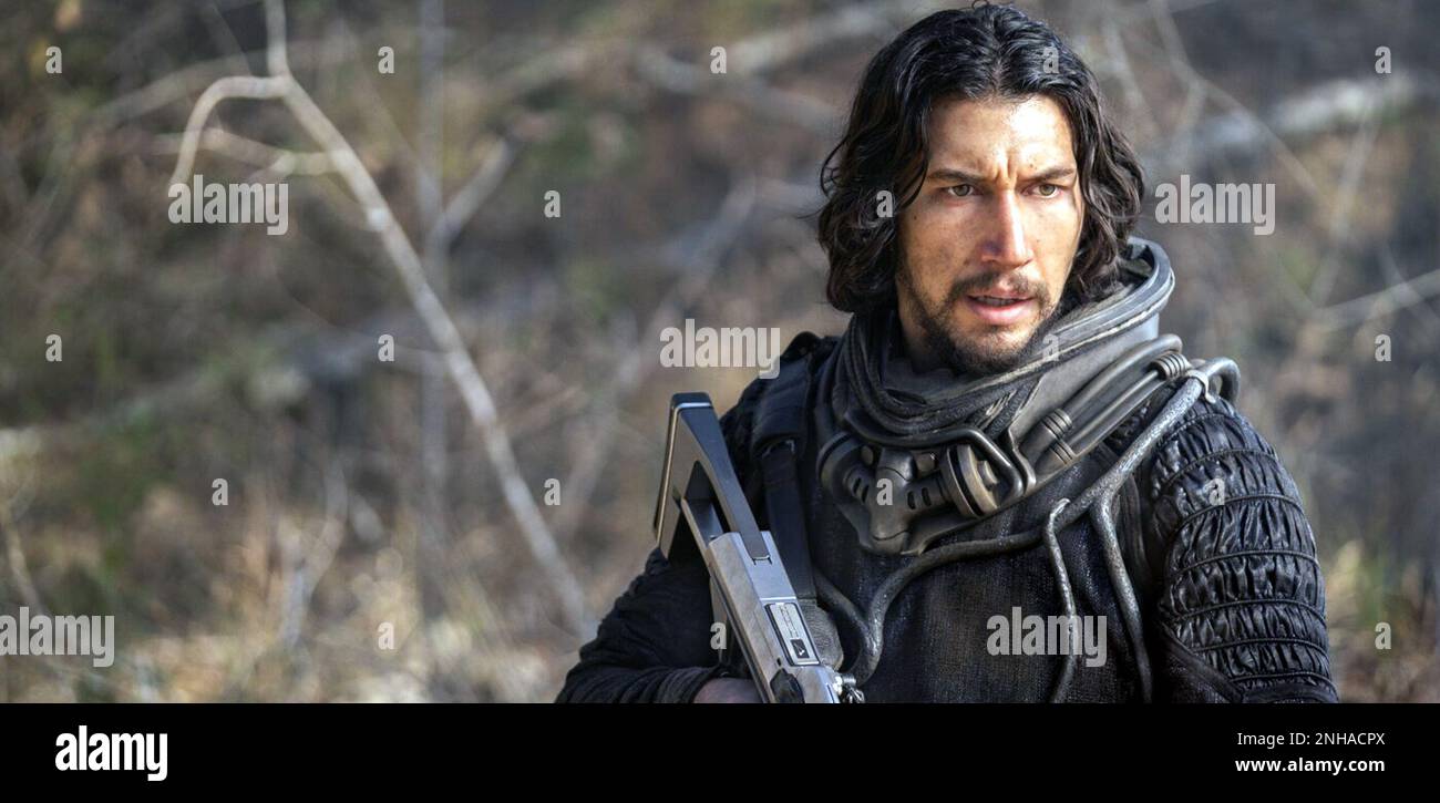65 est un prochain film de thriller de science-fiction américain écrit et réalisé par Scott Beck et Bryan Woods, et avec Adam Driver et Ariana Greenblatt. Cette photographie est à usage éditorial exclusif et est le droit d'auteur de la compagnie de film et/ou le photographe assigné par la compagnie de film ou de production et ne peut être reproduite que par des publications en conjonction avec la promotion du film ci-dessus. Un crédit obligatoire pour la société de cinéma est requis. Le photographe doit également être crédité lorsqu'il est connu. Banque D'Images