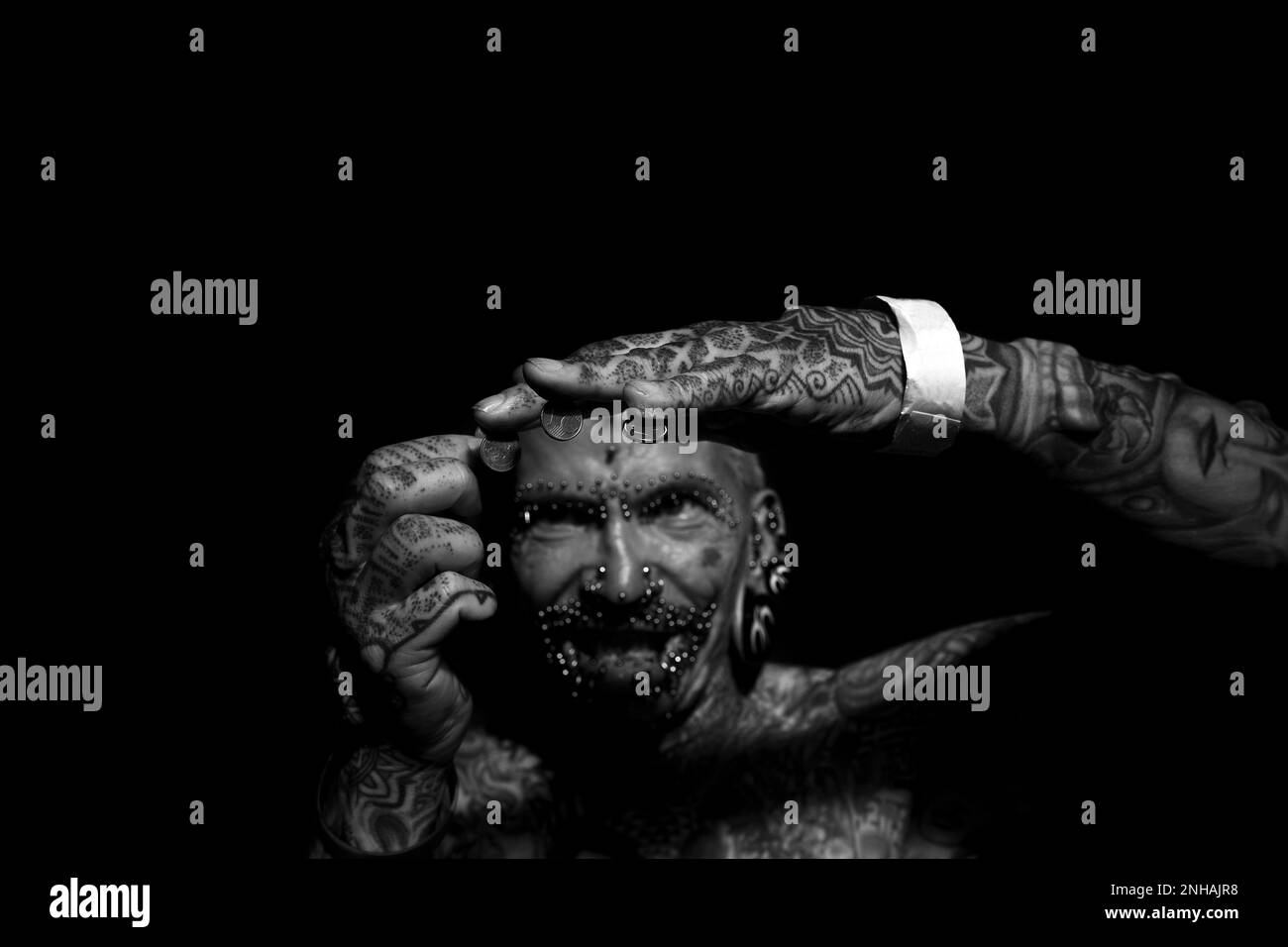 La Suisse, Lugano, Rolf Buchholz Banque D'Images