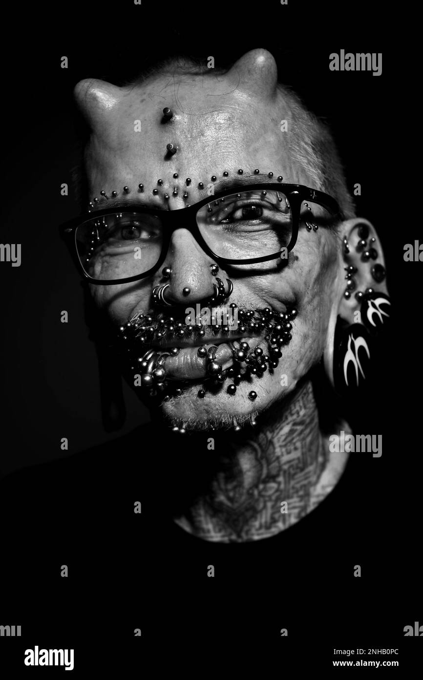 La Suisse, Lugano, Rolf Buchholz Banque D'Images