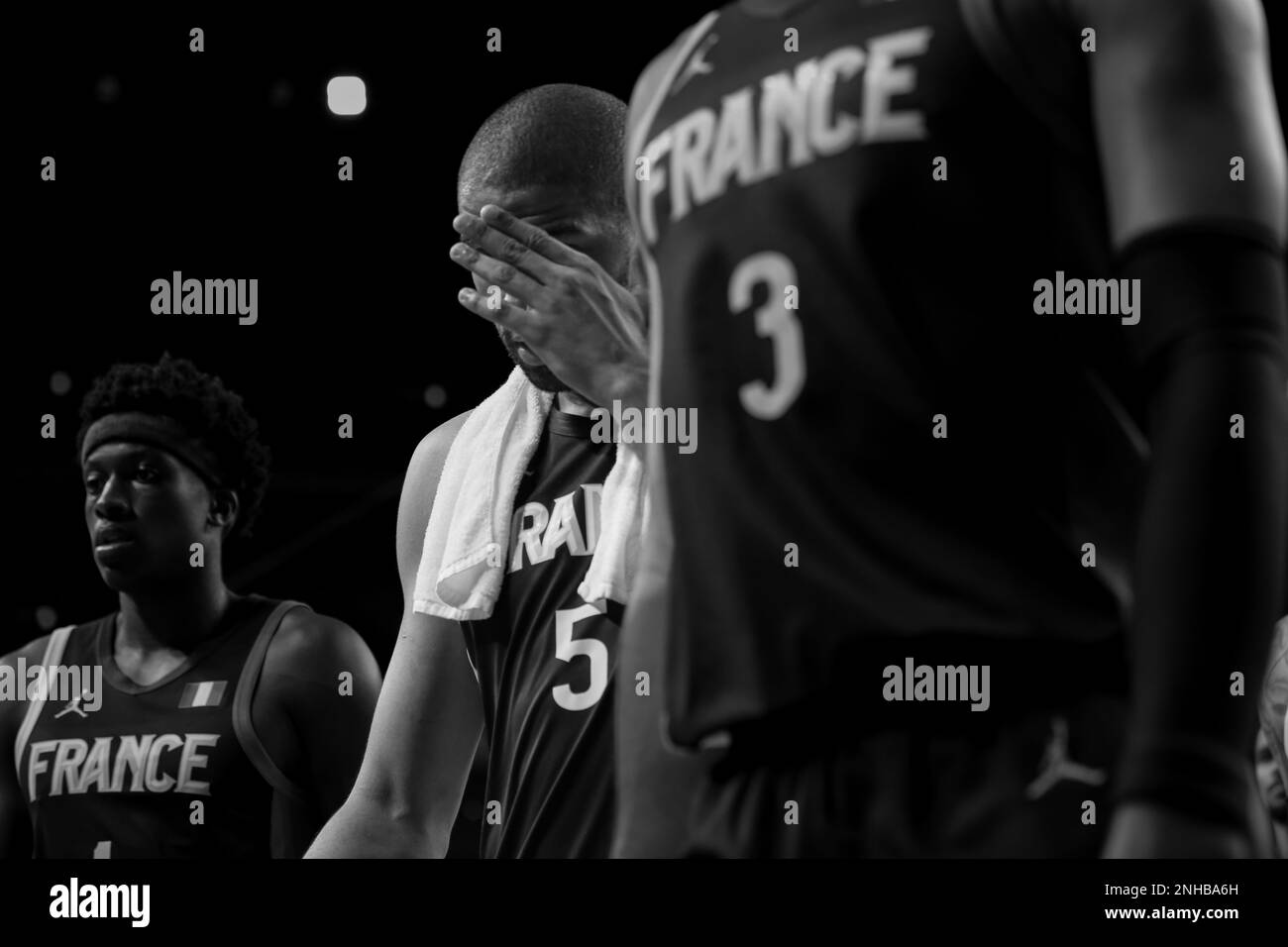 7 AOÛT 2021 : Nicolas Batum de France à la finale masculine de basket-ball entre les Etats-Unis et la France aux Jeux Olympiques de Tokyo 2020 (photo de Mickael Chavet/RX) Banque D'Images