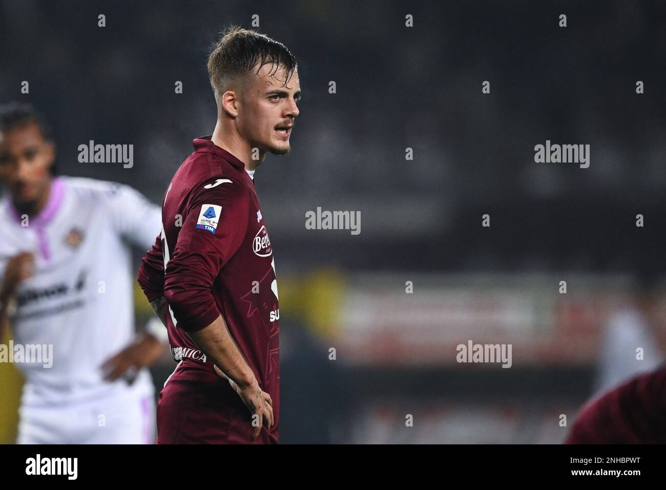 Turin, Italie. 20th févr. 2023. Olimpic Stadium Grande Torino, 20.02.23 Ivan Ilic (8 Torino FC) pendant la série A match Torino FC contre US Cremonese au stade Olimpic Grande Torino à Torino, Italie Soccer (Cristiano Mazzi/SPP) Credit: SPP Sport Press photo. /Alamy Live News Banque D'Images