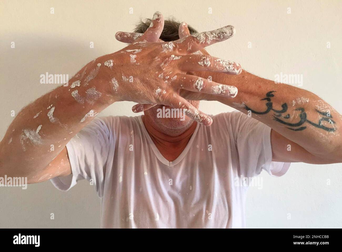 Whitewasher Banque D'Images