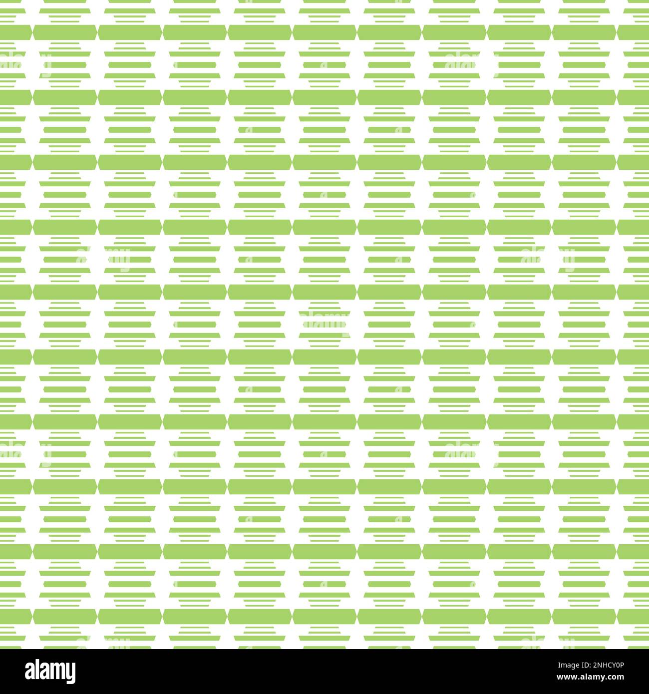 Arrière-plan blanc abstrait sans couture avec motif vert Banque D'Images