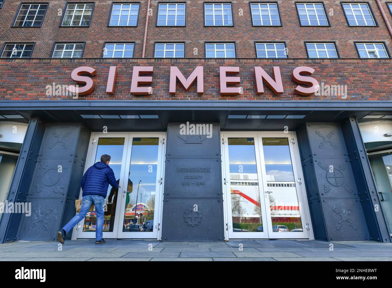 Siemens AG Dynamowerk, Wernerwerk, Nonnendammallee, Siemensstadt, Spandau, Berlin, Allemagne Banque D'Images