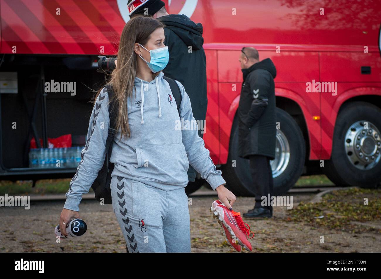 Kings Langley, Angleterre 21 novembre 2021. Match de championnat FA féminin entre Watford Women et Bristol City Women. Crédit : will Cheshire Banque D'Images