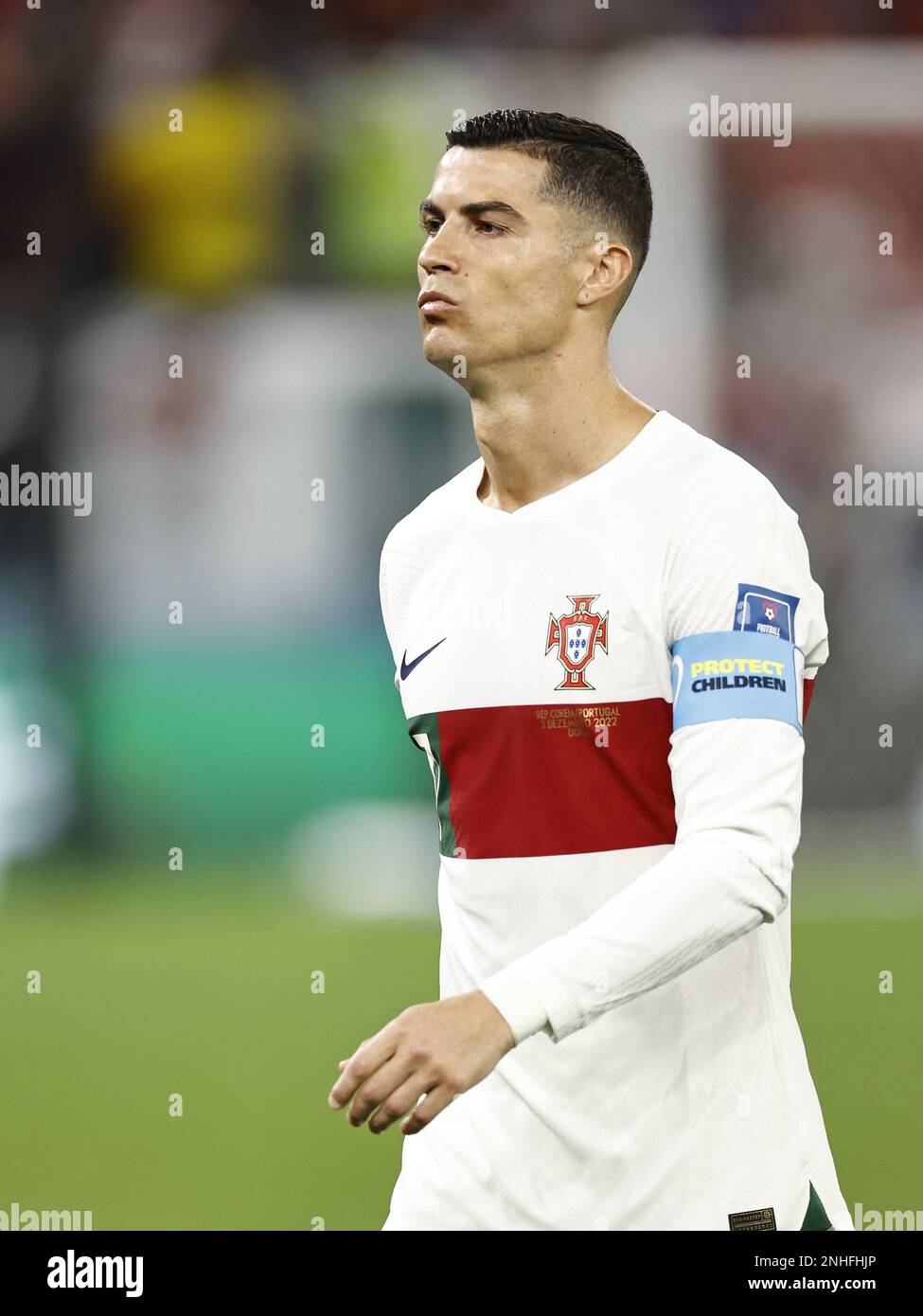 DOHA - Cristiano Ronaldo du Portugal pendant la coupe du monde de la FIFA Qatar 2022 Groupe H match entre la Corée du Sud et le Portugal au stade de la ville d'éducation sur 2 décembre 2022 à Doha, Qatar. AP | hauteur néerlandaise | MAURICE DE PIERRE Banque D'Images