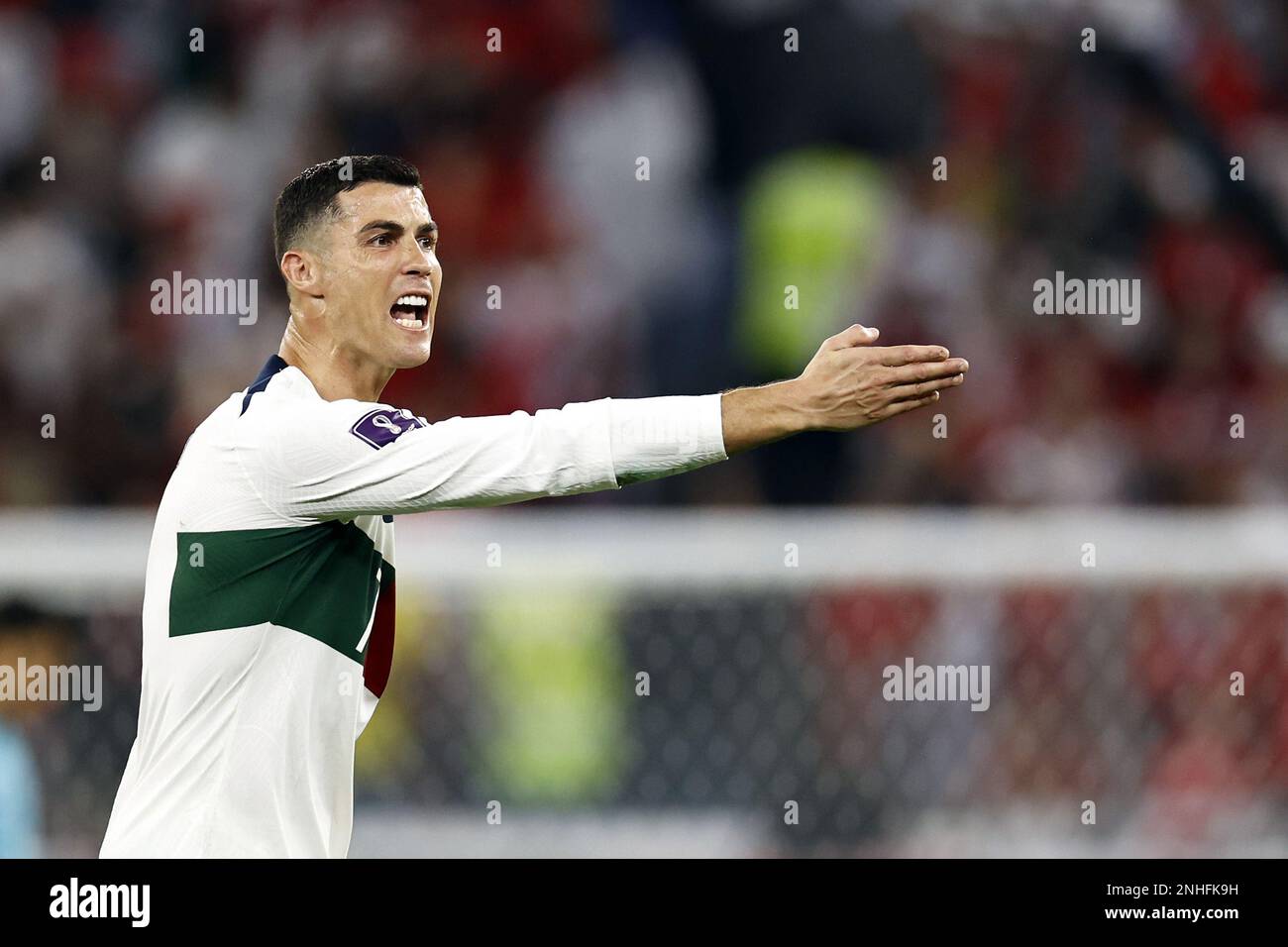 DOHA - Cristiano Ronaldo du Portugal pendant la coupe du monde de la FIFA, Qatar 2022 groupe H match entre la Corée du Sud et le Portugal au stade de la ville d'éducation sur 2 décembre 2022 à Doha, Qatar. AP | hauteur néerlandaise | MAURICE DE PIERRE Banque D'Images