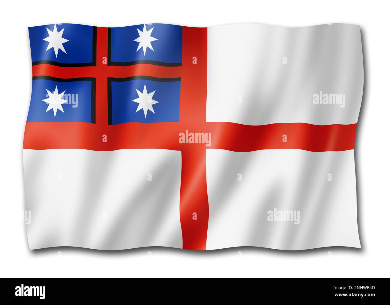 Drapeau du territoire des tribus Unies Maori, collection de bannières