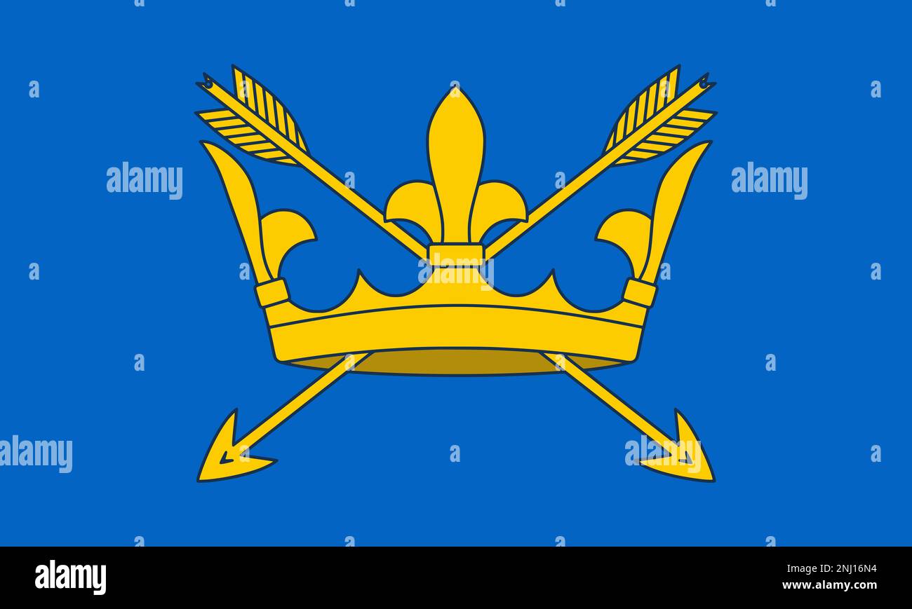 Drapeau du comté de Suffolk Banque D'Images