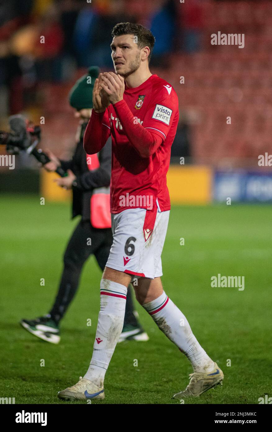 Wrexham, Wrexham County Borough, pays de Galles. 21th février 2023. Le