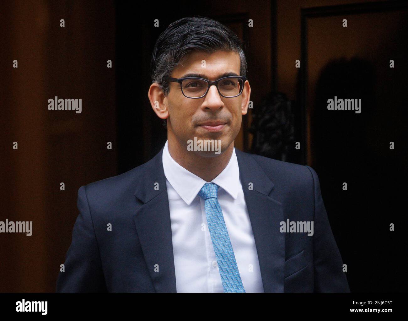 Londres, Royaume-Uni. 22nd févr. 2023. Rupert Yorke, membre de l'équipe de Rishi SunakÕs. Rishi Sunak part pour les questions de choix MinisterÕs. Il fera face à Keir Starmer à travers la boîte d'expédition. Crédit : Mark Thomas/Alay Live News Banque D'Images