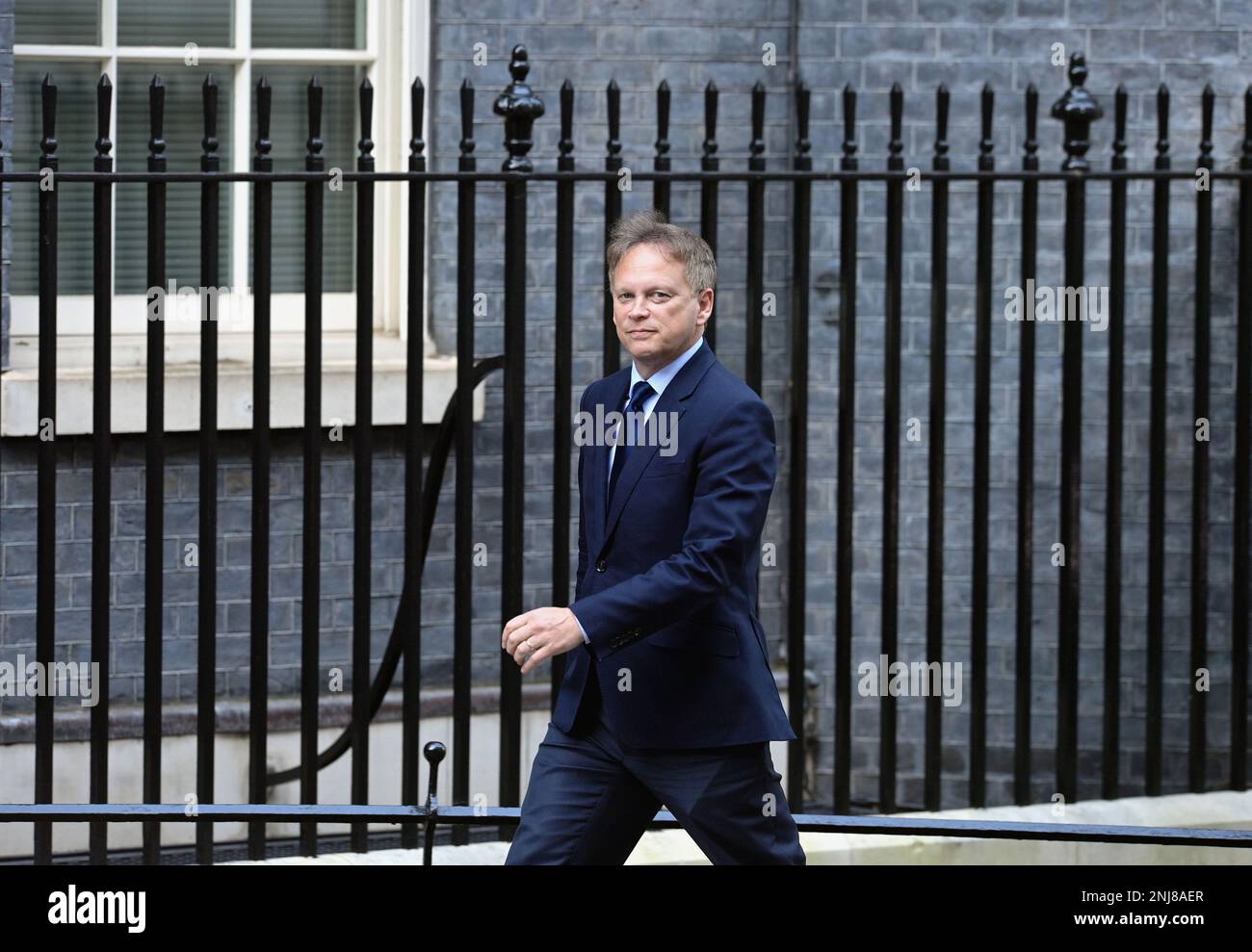 Londres. Downing Street, Royaume-Uni, 7th février 2023, Grant Shapps MP sec of State for Business and Energy Security. Banque D'Images