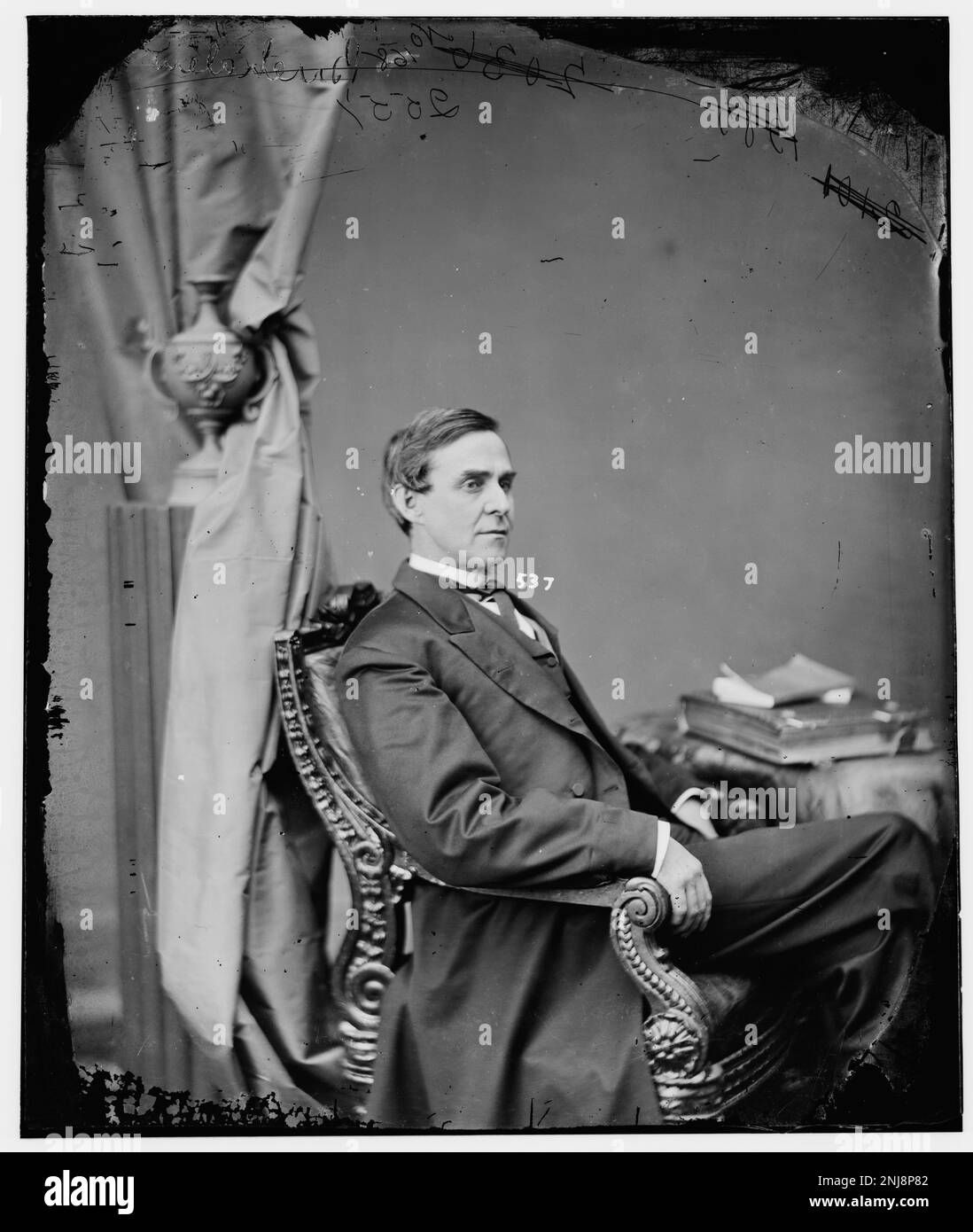 L'honorable Charles Rollin Buckalew de Pennsylvanie. Banque D'Images