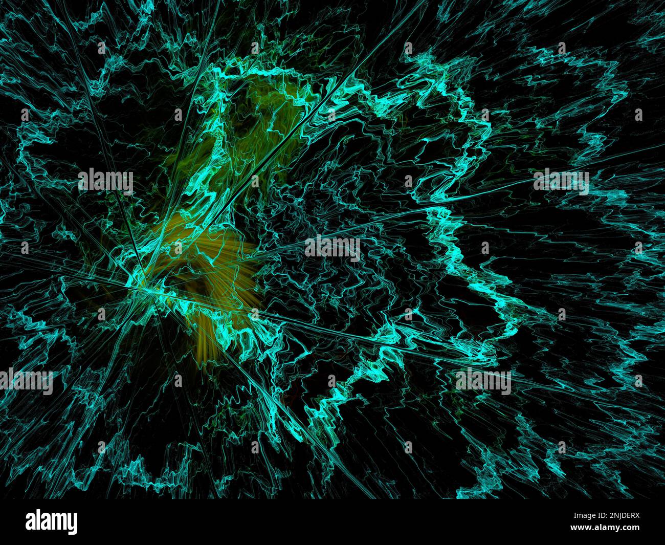 Découvrez le monde fascinant des fractales artificielles : découvrez la beauté de la complexité infinie Banque D'Images