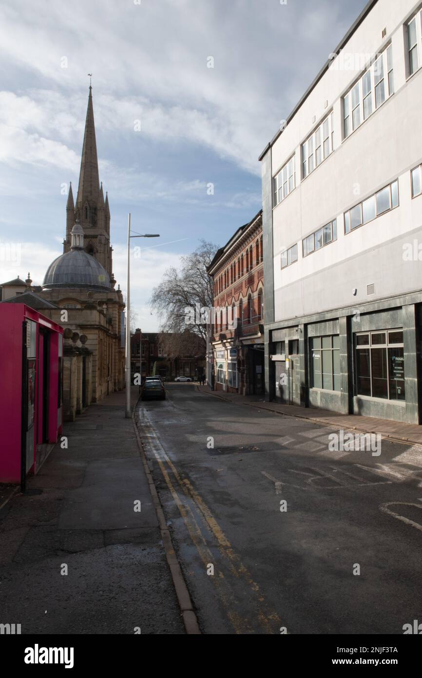 Free School Lane, Lincoln, Angleterre, Royaume-Uni Banque D'Images