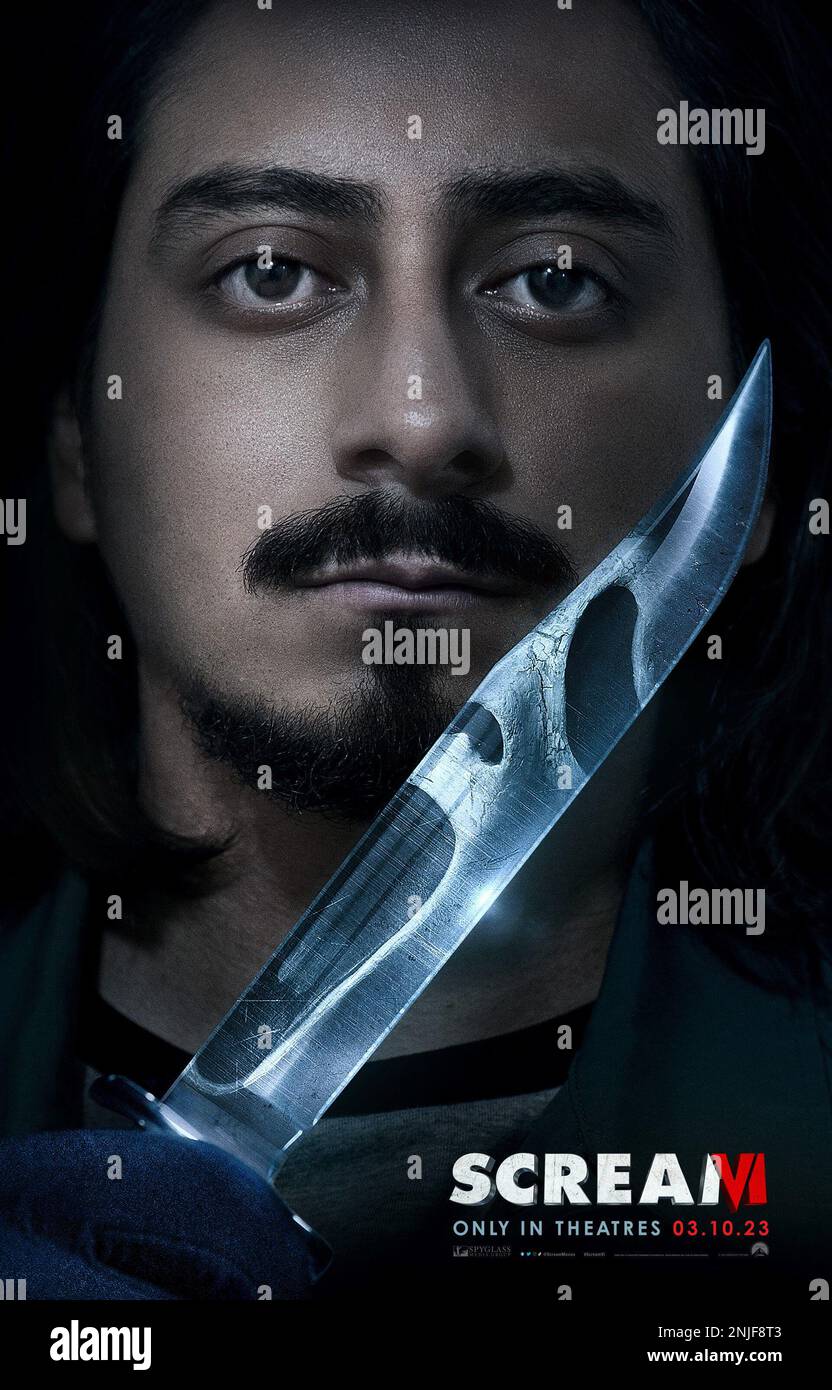 SCREAM VI, (alias SCREAM 6), affiche de personnages, Tony Revolui, 2023. © Paramount Pictures / Courtesy Everett Collection Banque D'Images