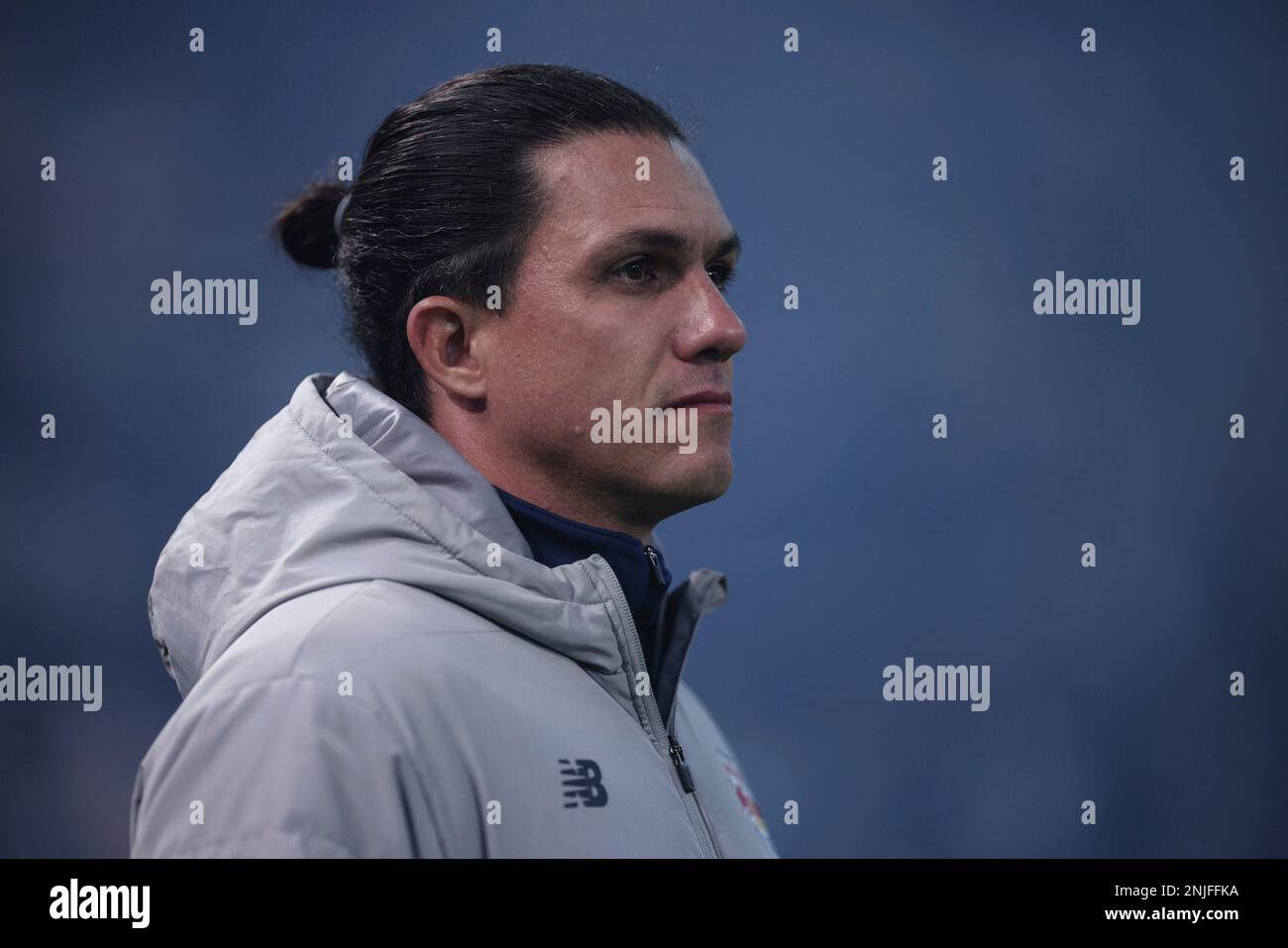 SP - Sao Paulo - 08/29/2022 - BRAZILIAN A 2022, CORINTHIANS X BRAGANTINO - Mauricio Barbieri Bragantino coach during a match against Corinthians at the Arena Corinthians stadium for the Brazilian championship A 2022. Photo: Ettore Chiereguini/AGIF (via AP) Banque D'Images