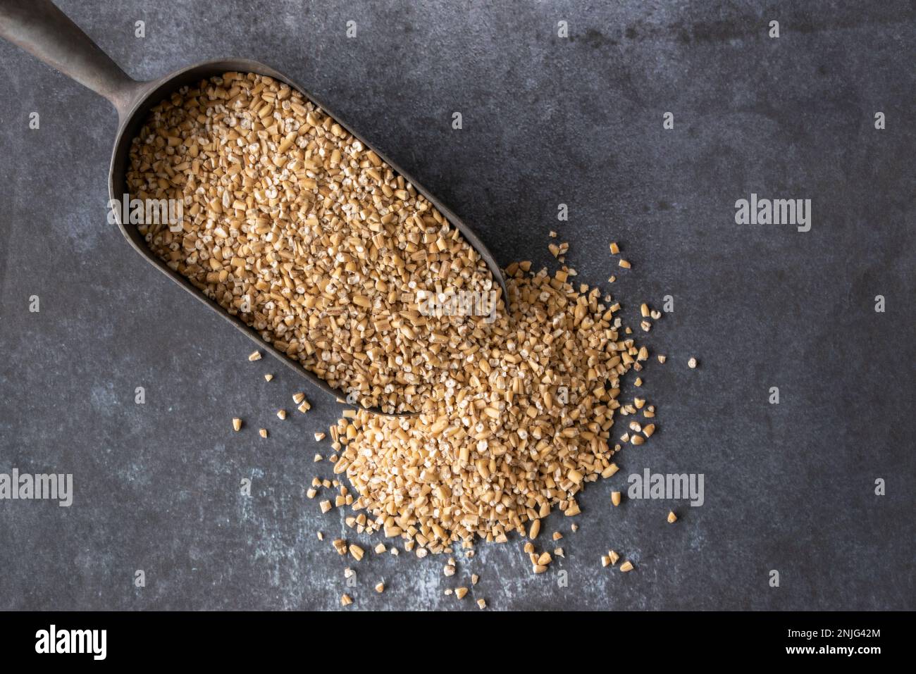 Oats de coupure de vol non cuits Banque D'Images