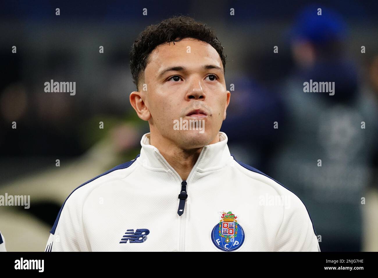 Pepe (FC Porto) lors du match de football de la Ligue des champions de l'UEFA entre le FC Internazionale et le FC Porto sur 22 février 2023 au stade Giuseppe Meazza de Milan, en Italie. Photo Luca Rossini/E-Mage Banque D'Images