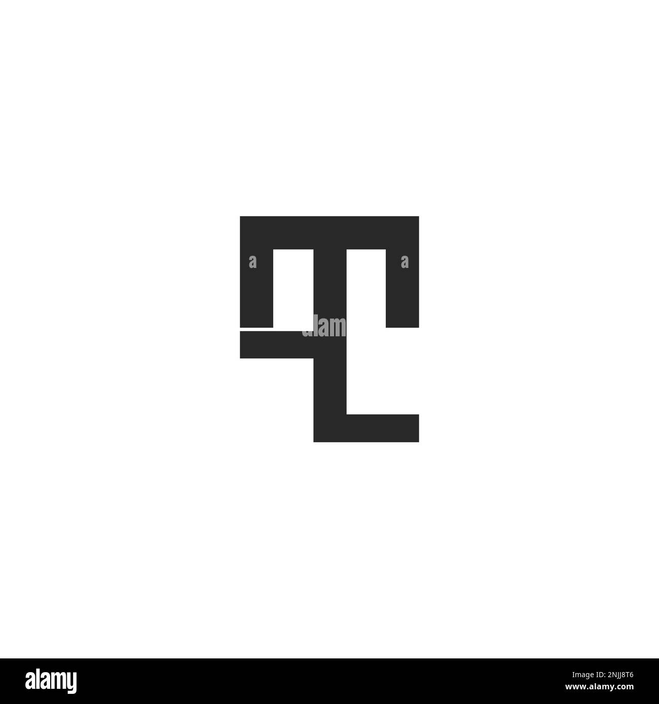 Lettres de l'alphabet initiales Monogram logo ZM, MZ, M et Z Illustration de Vecteur