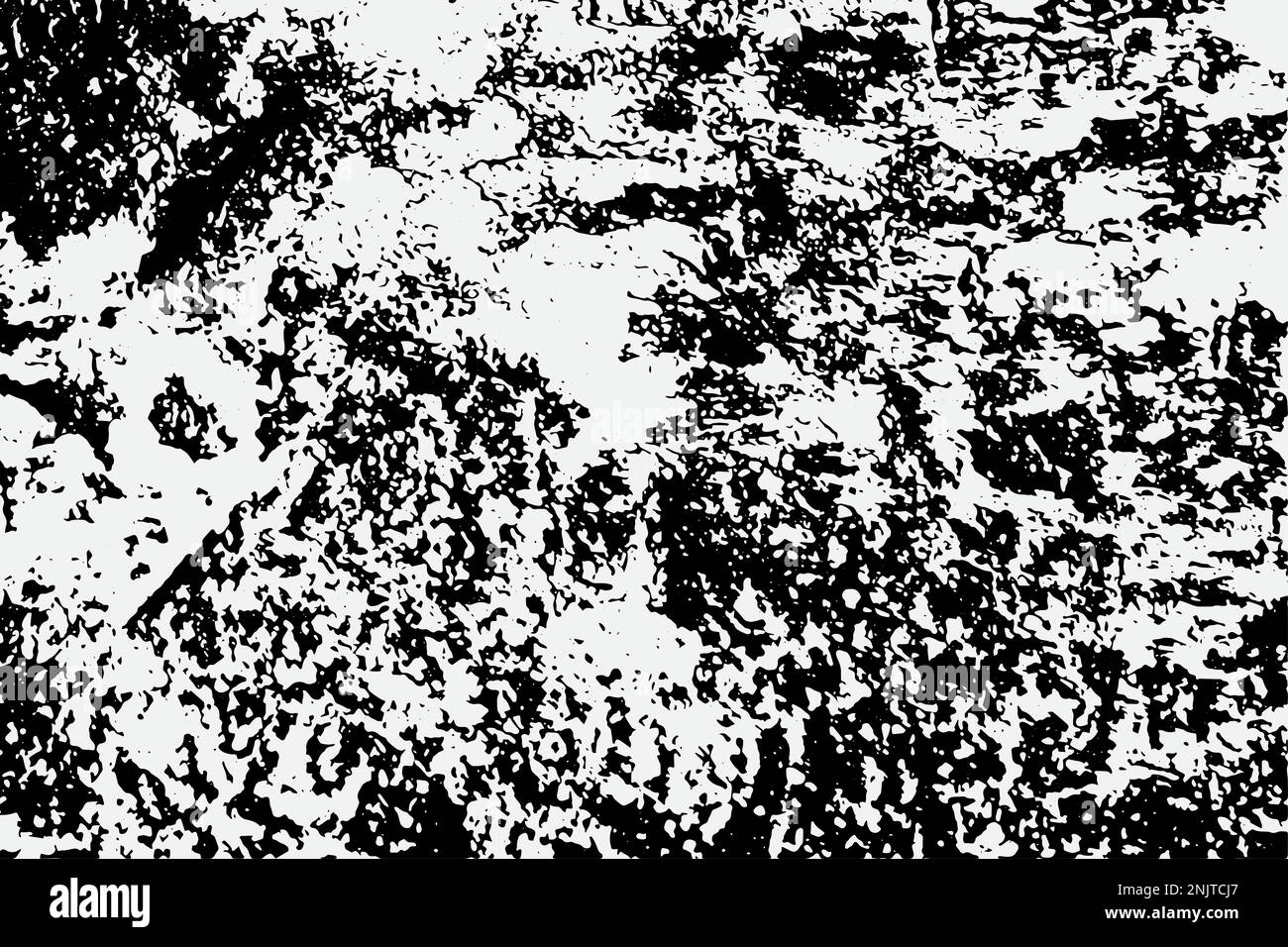 Texture à col de cygne noir et blanc, texture artistique et naturelle avec format vectoriel EPS. Illustration de Vecteur
