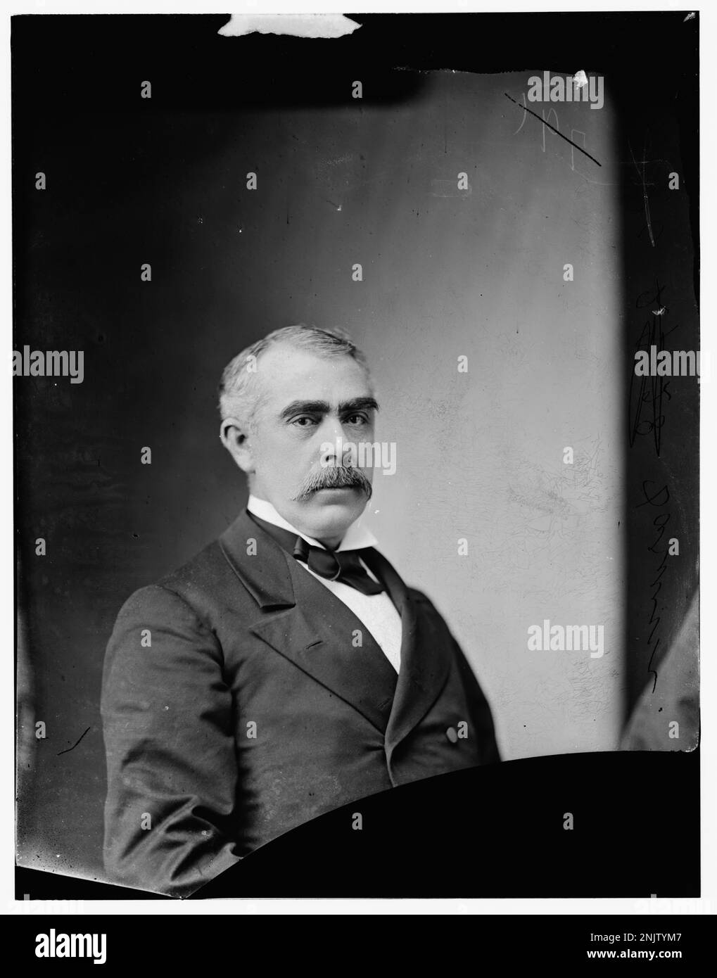 Photographie du professeur Charles Darwin, réputé pour ses contributions à la science, en particulier à l'évolution. Image de la collection Brady-Handy. Banque D'Images