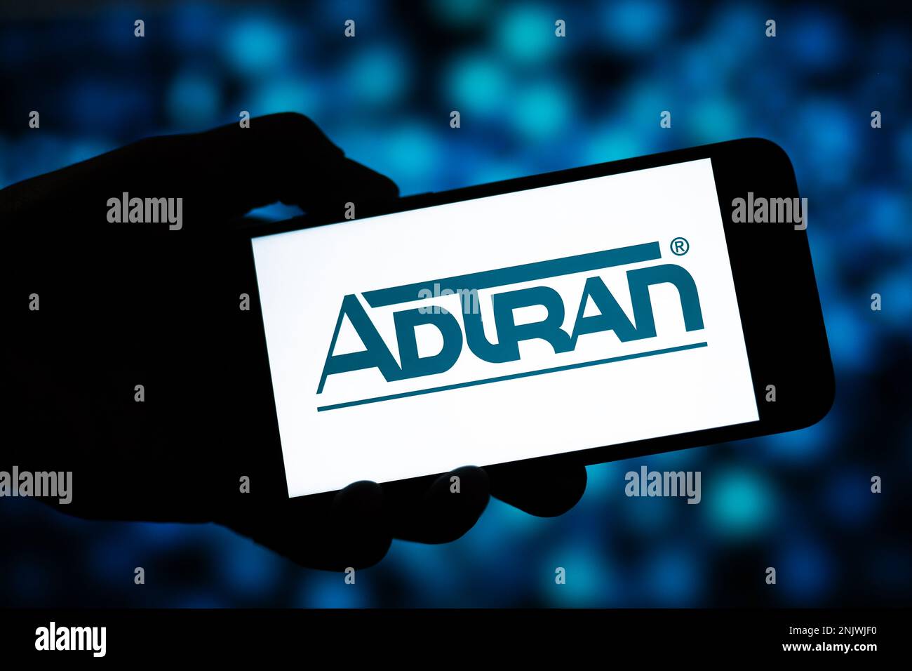 EDITORIAL ADTRAN. ADTRAN est un fournisseur d'équipements de réseaux de télécommunications et de produits d'interconnexion de réseaux Banque D'Images