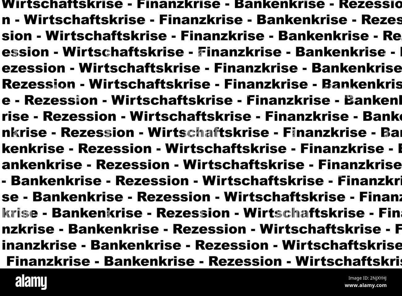 Des mots allemands pour différentes chips Banque D'Images