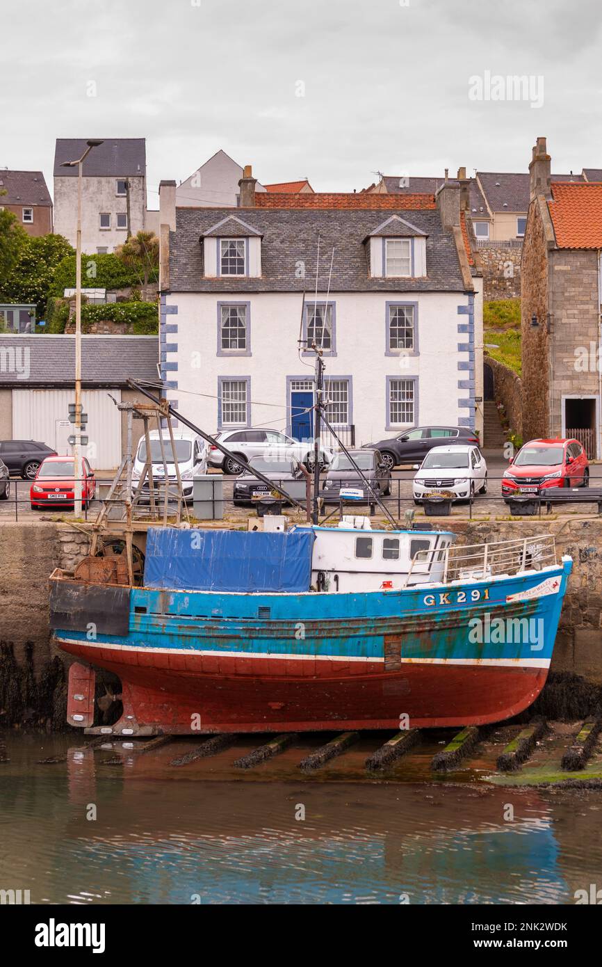 PITTENWEEM HARBOUR, ÉCOSSE, EUROPE - village de pêche sur la côte est de l'Écosse. Banque D'Images