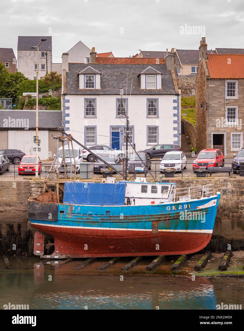 PITTENWEEM HARBOUR, ÉCOSSE, EUROPE - village de pêche sur la côte est de l'Écosse. Banque D'Images